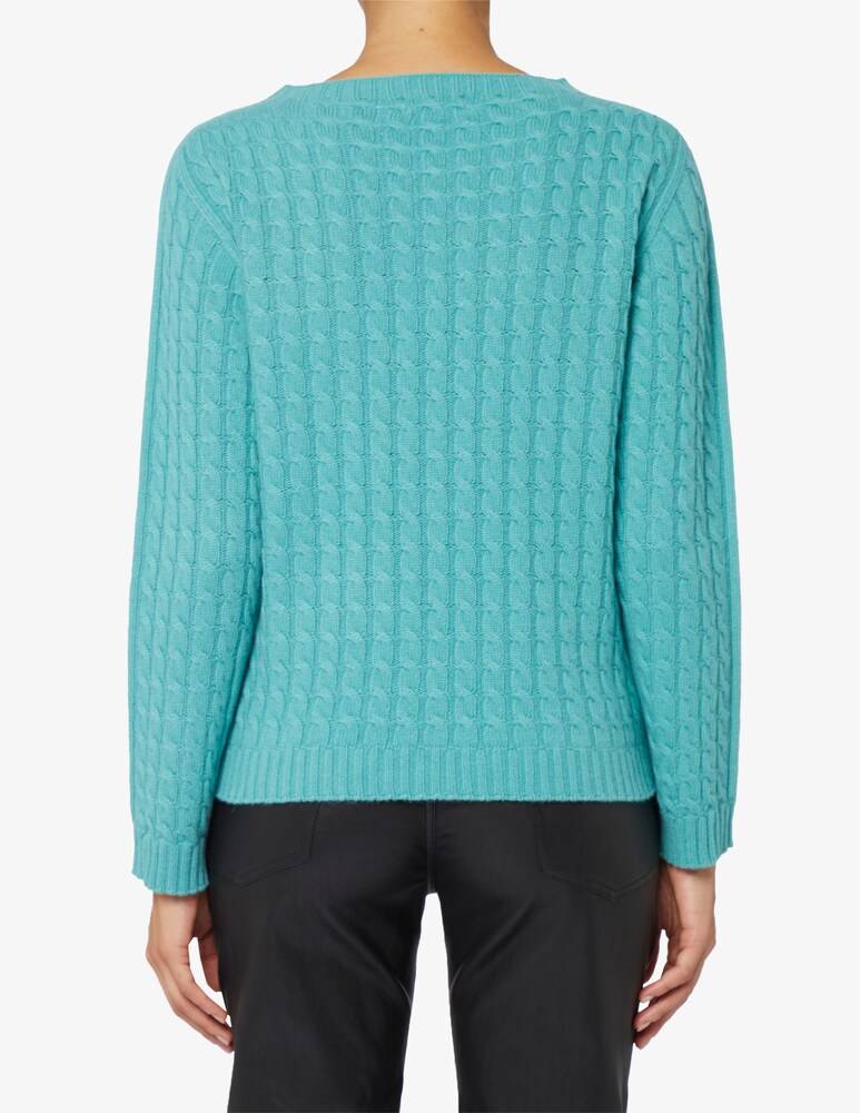 Elizabeth Ascot Maglione scollo a barca con treccia Spedizione Gratuita