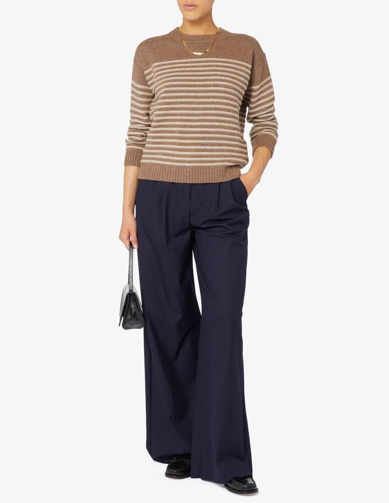 Rinascente Collection Maglione girocollo a riga boxy Economico