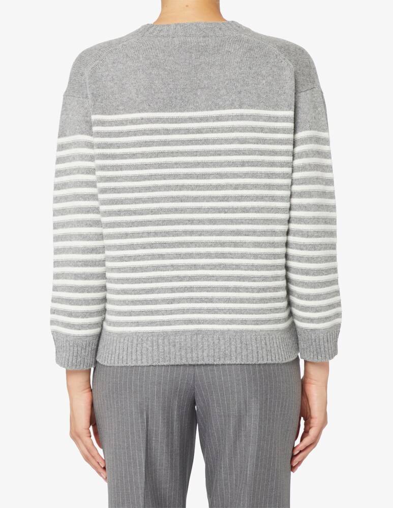 Rinascente Collection Maglione girocollo a riga boxy Outlet