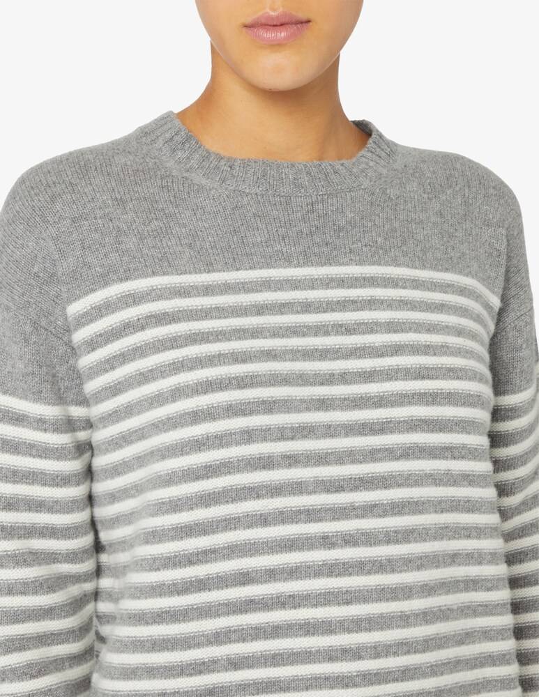 Rinascente Collection Maglione girocollo a riga boxy Outlet