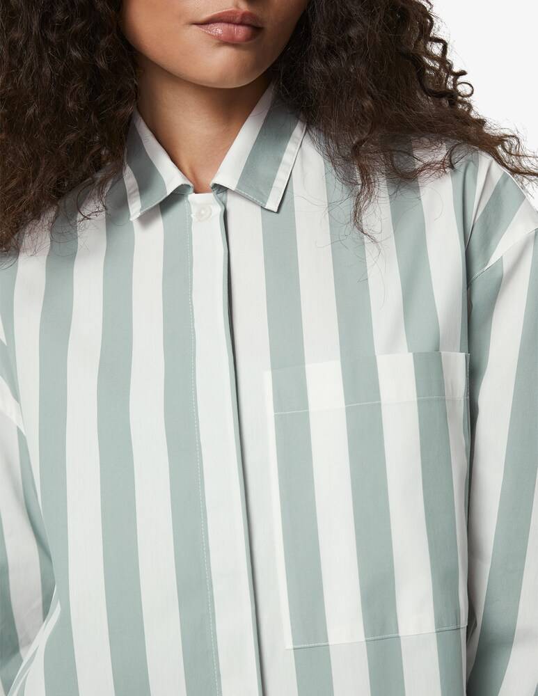 Marc O'Polo Camicia in misto cotone Saldi Di Fabbrica