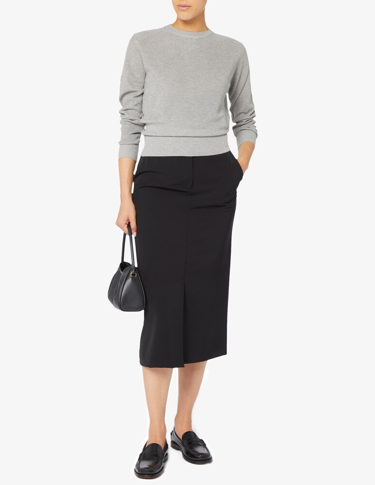 EMME Marella Kiku manica lunga fitted lurex In Linea