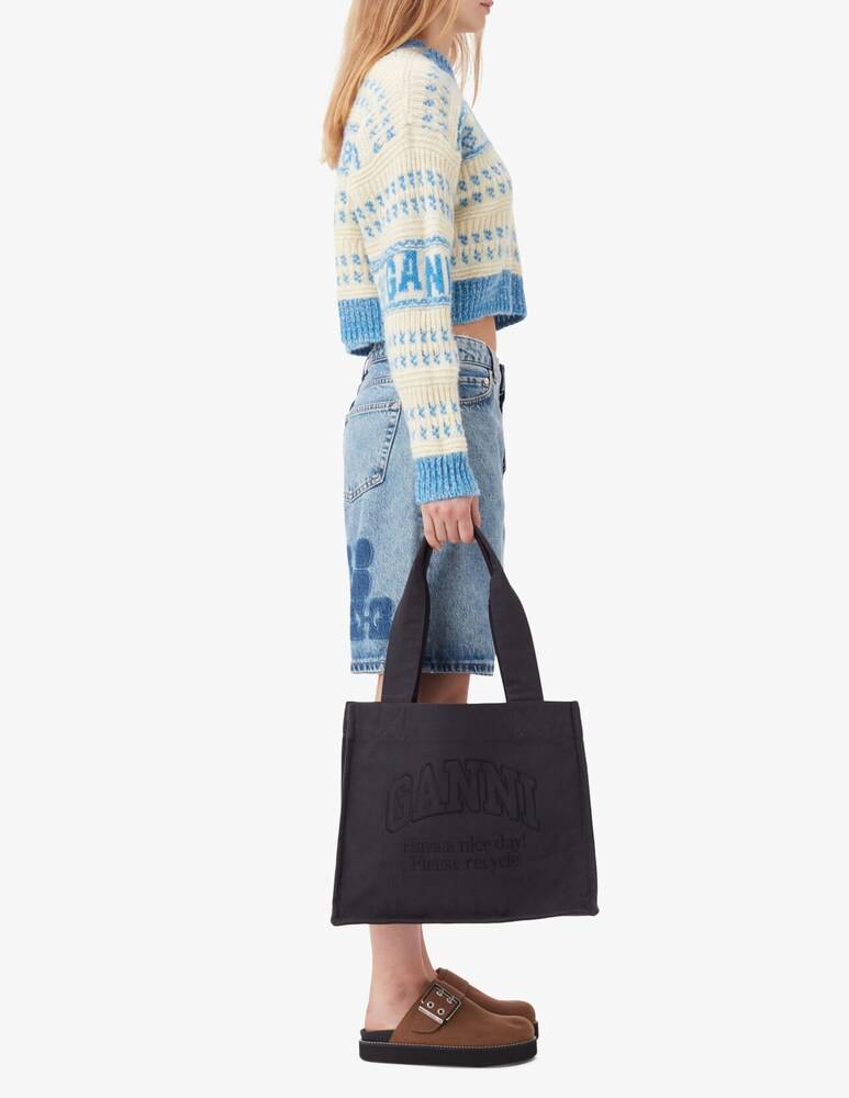 Ganni Borsa shopper Italia