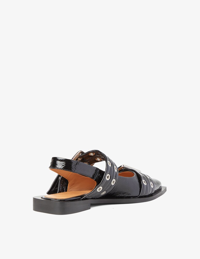Ganni Ballerina Feminine Buckle 2025