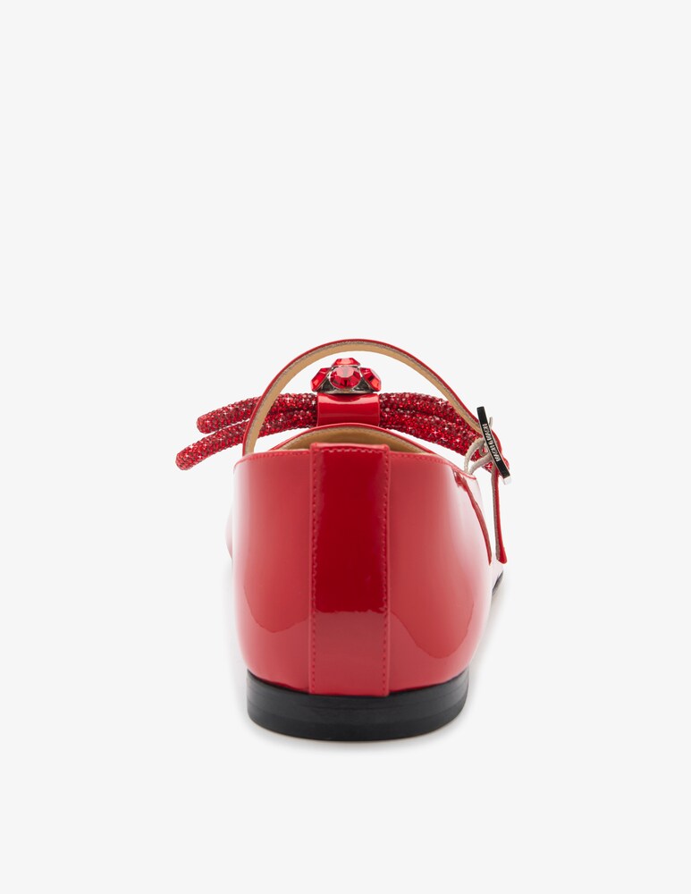 Mach & Mach Ballerine in vernice con doppio fiocco Saldi