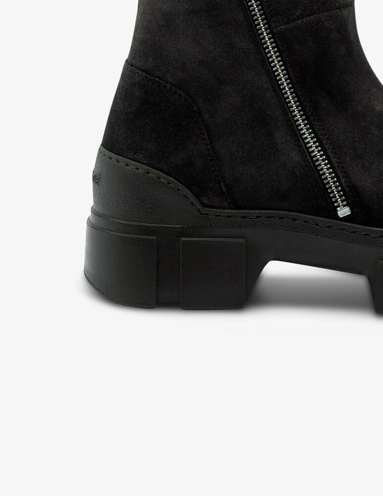 Vic Matié Stivaletto silverstone 2 zip in pelle scamosciata Offerte