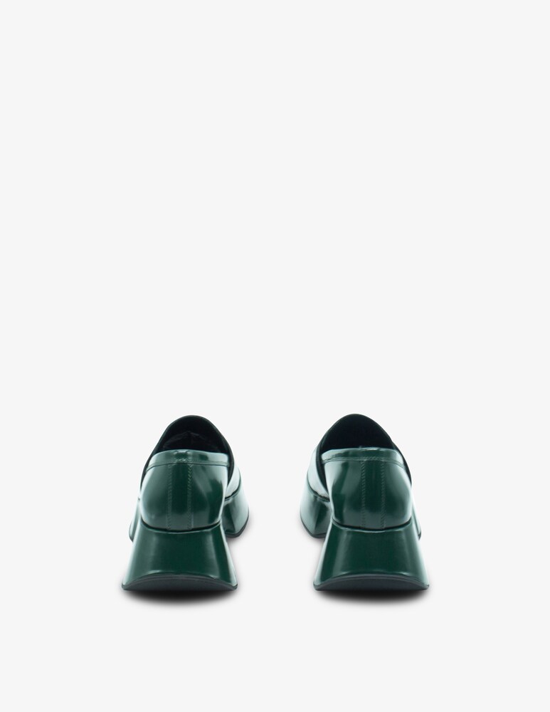 Vic Matié Mocassino in lattice in pelle In Saldo