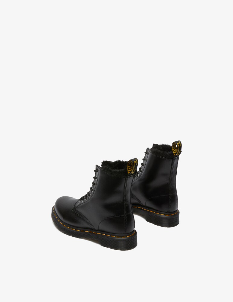 Dr. Martens Stivali 1460 serena con rivestimento in pelliccia sintetica Economico