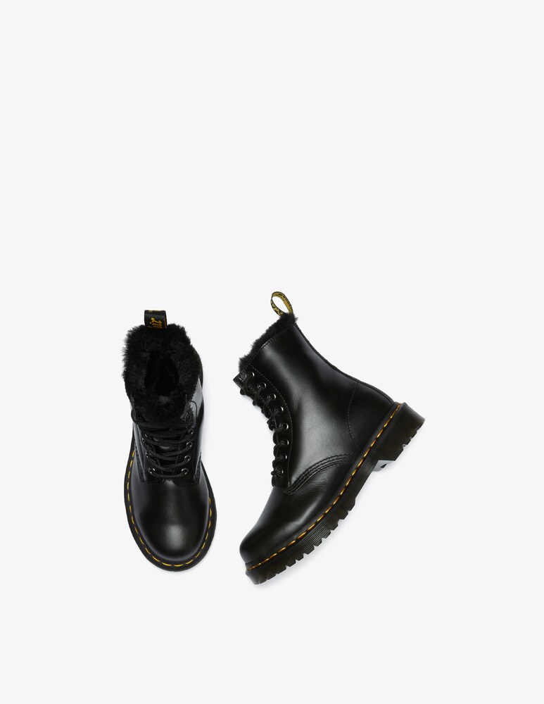 Dr. Martens Stivali 1460 serena con rivestimento in pelliccia sintetica Economico