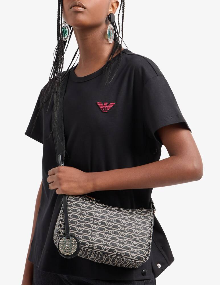 Emporio Armani Borsa baguette Monogram Soddisfazione Garantita