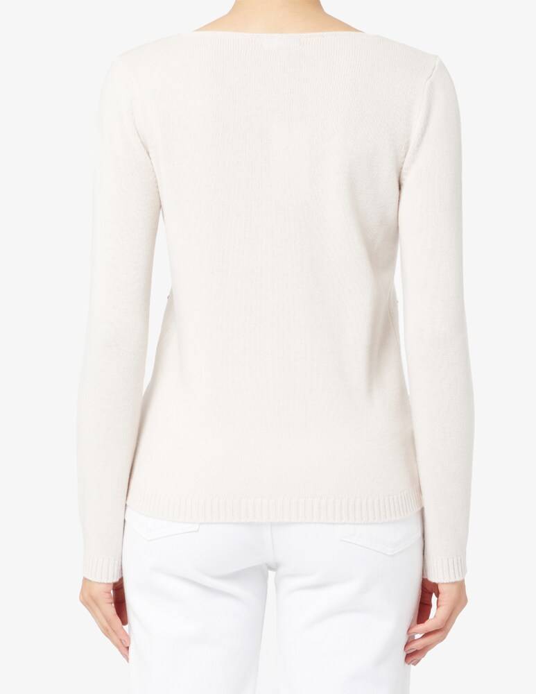 Elizabeth Ascot Maglione in misto lana Online