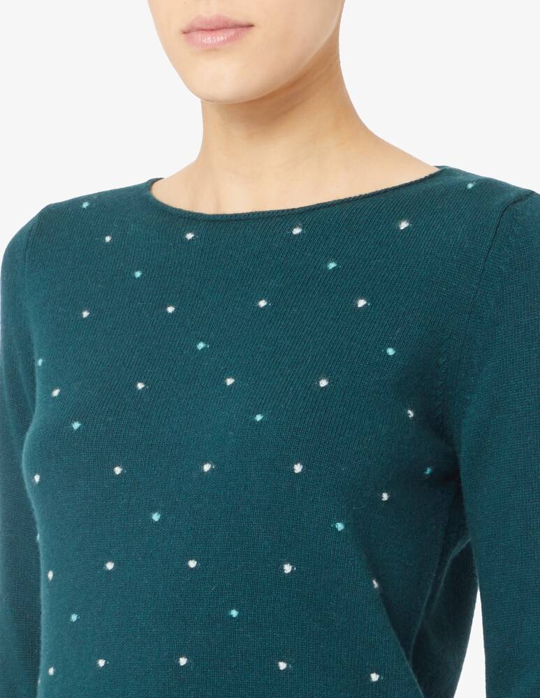 Elizabeth Ascot Maglione in misto lana Saldi
