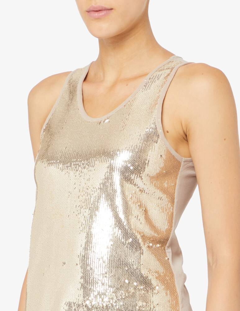 EMME Marella Veneto top con paillettes Vendita Economica