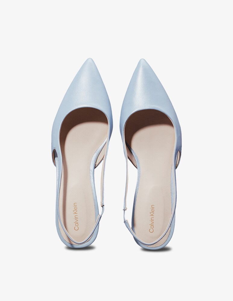 Calvin Klein Slingback in pelle Negozio