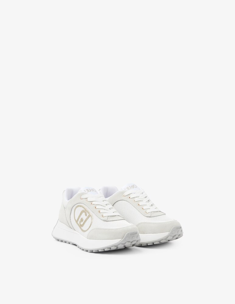 Liu Jo Skeaners Lolo 17 mesh logo In Vendita