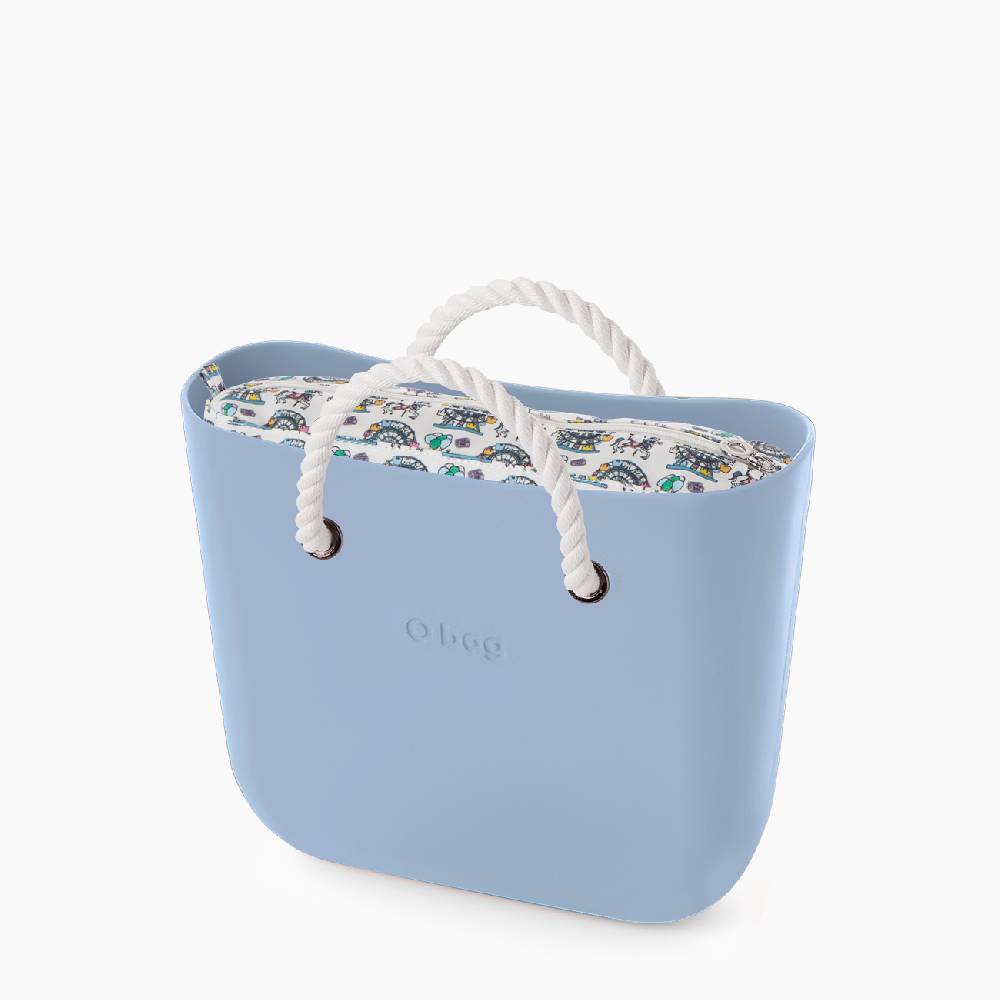 O bag mini skyway e bianco luna park 2025