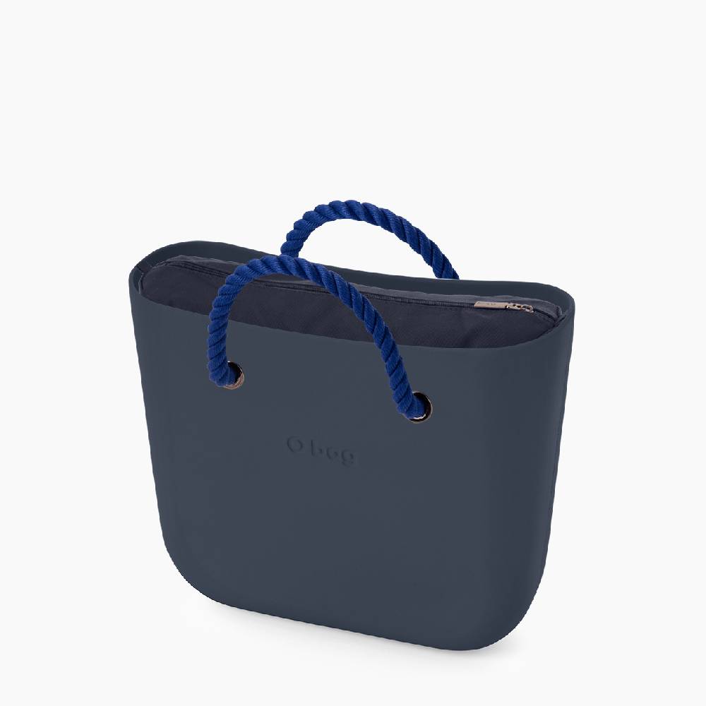 O bag mini completa blu navy Spedizione Gratuita