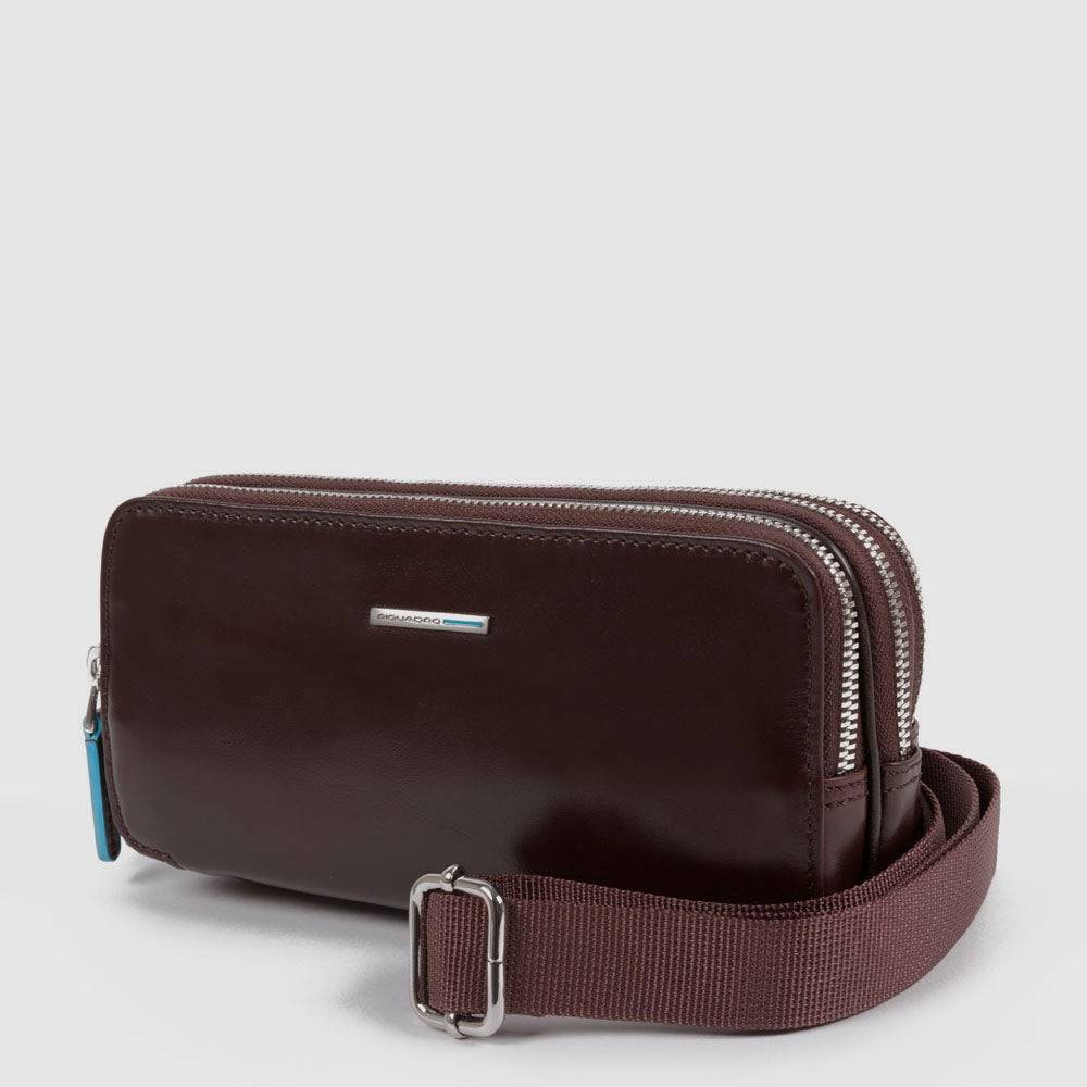 Piquadro Case with three dividers and removable wrist strap Saldi Di Fabbrica