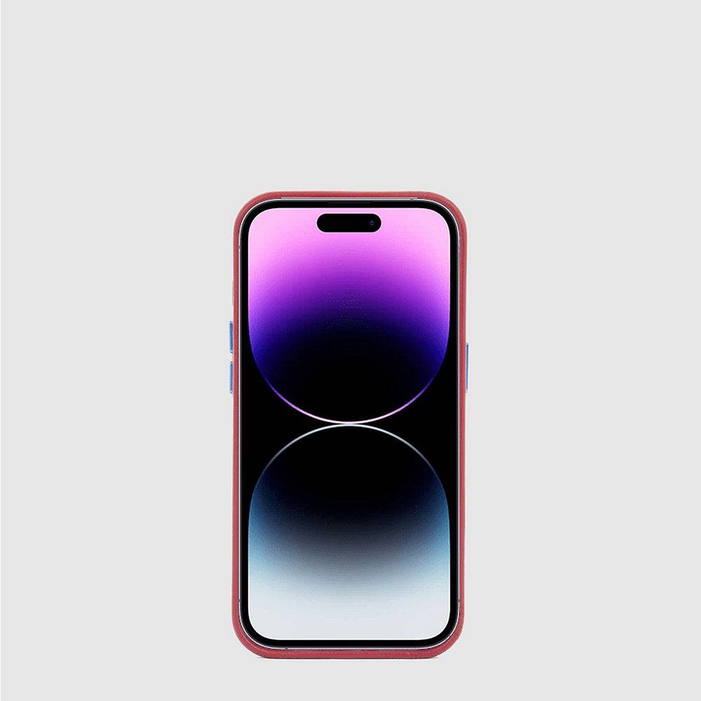 Piquadro Leather case for iPhone® 14 Pro with 6,1” display Nuova