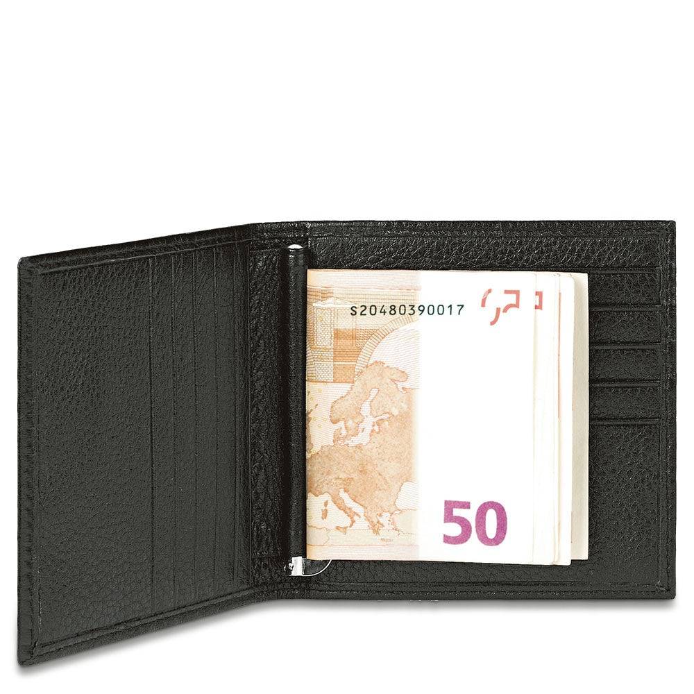 Piquadro Men’s wallet with money clip Promozione