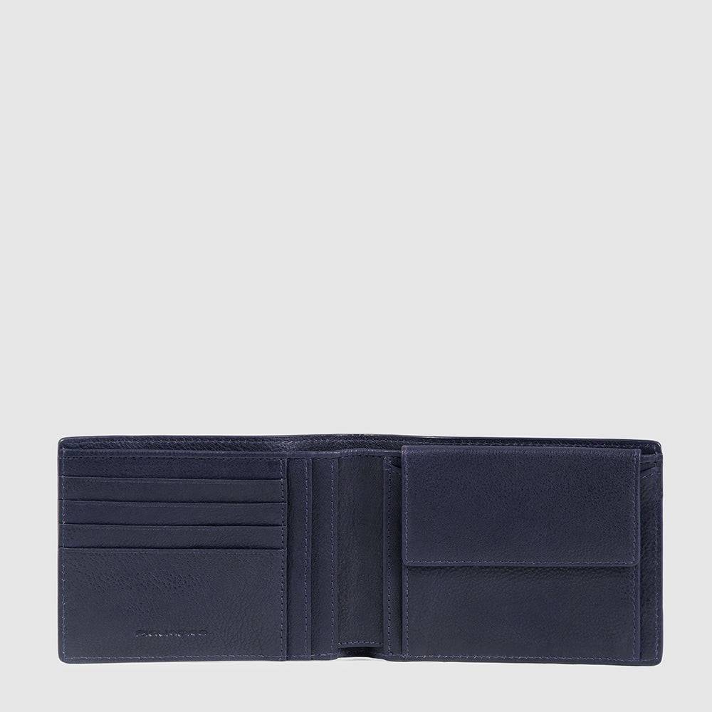 Piquadro Men’s wallet with coin pocket Soddisfazione Garantita