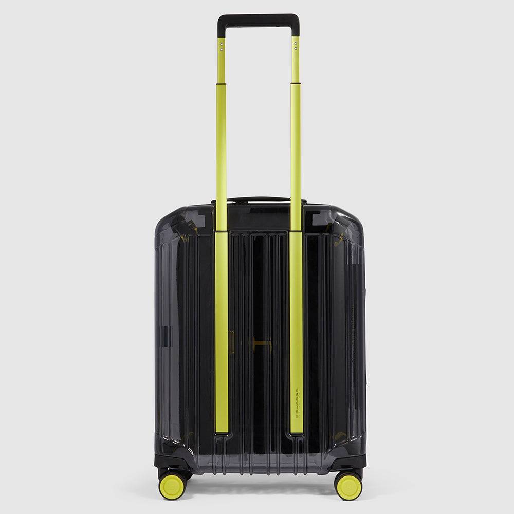 Piquadro Trasparent cabin size hardside spinner In Vendita