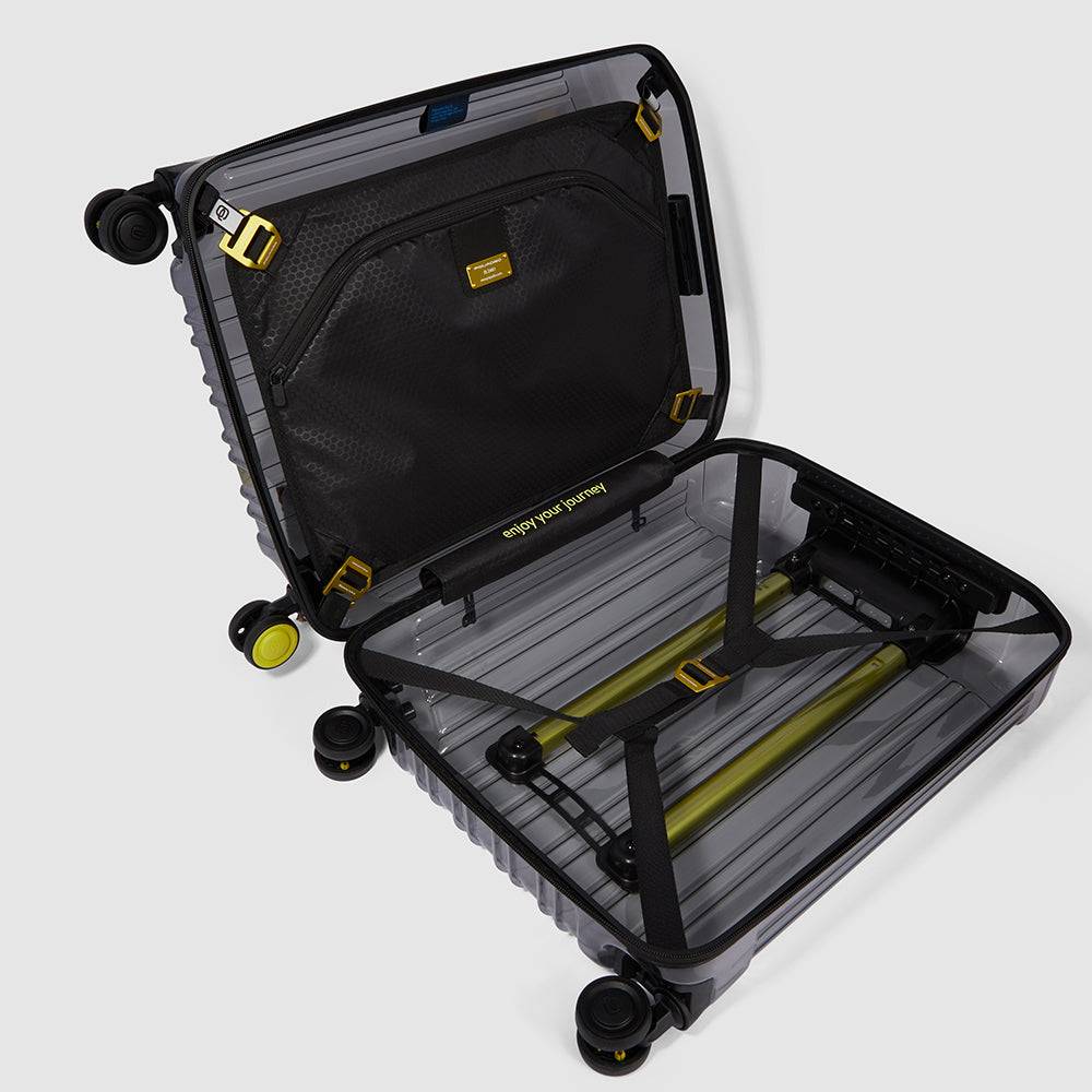 Piquadro Trasparent cabin size hardside spinner In Vendita