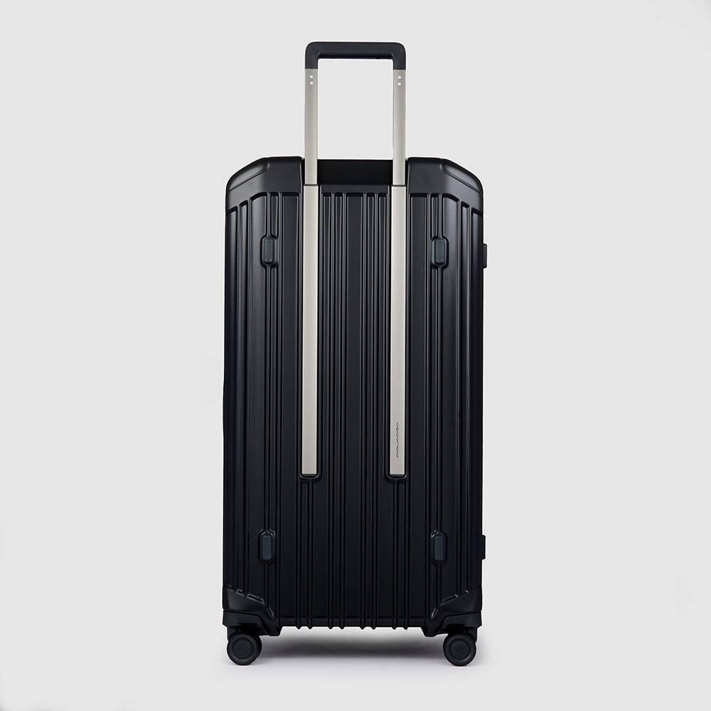 Piquadro Hardside spinner in trunk shape with TSA lock Negozio