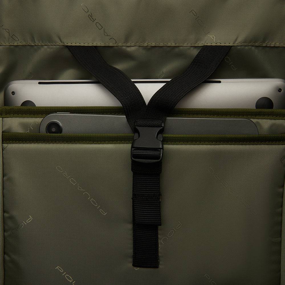 Piquadro Convertible backpack duffel bag in recycled fabric Offerta settimanale