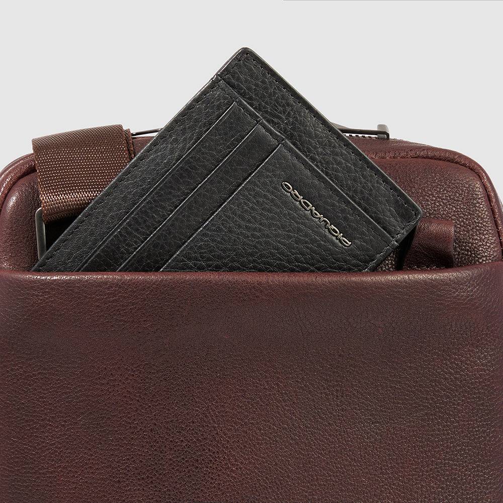 Piquadro Pocket crossbody bag with iPad®mini compartment Shopping Online