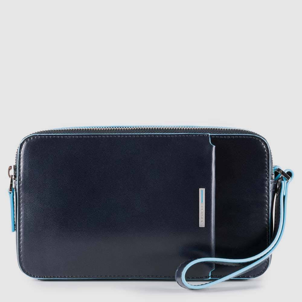 Piquadro Men’s wrist clutch bag with front slip pocket 2025