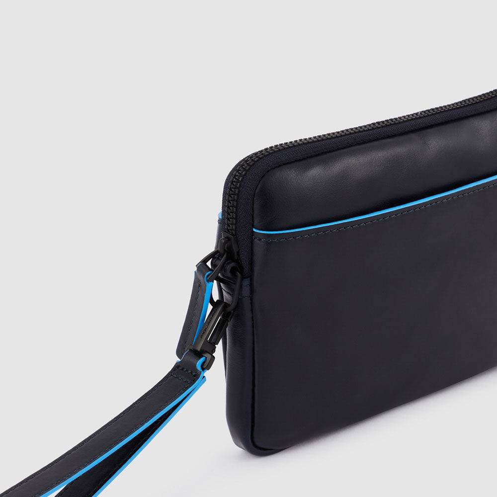 Piquadro Wrist clutch bag with credit card facility Italia