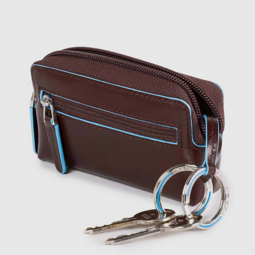 Piquadro Key case with two rings Pezzi Unici