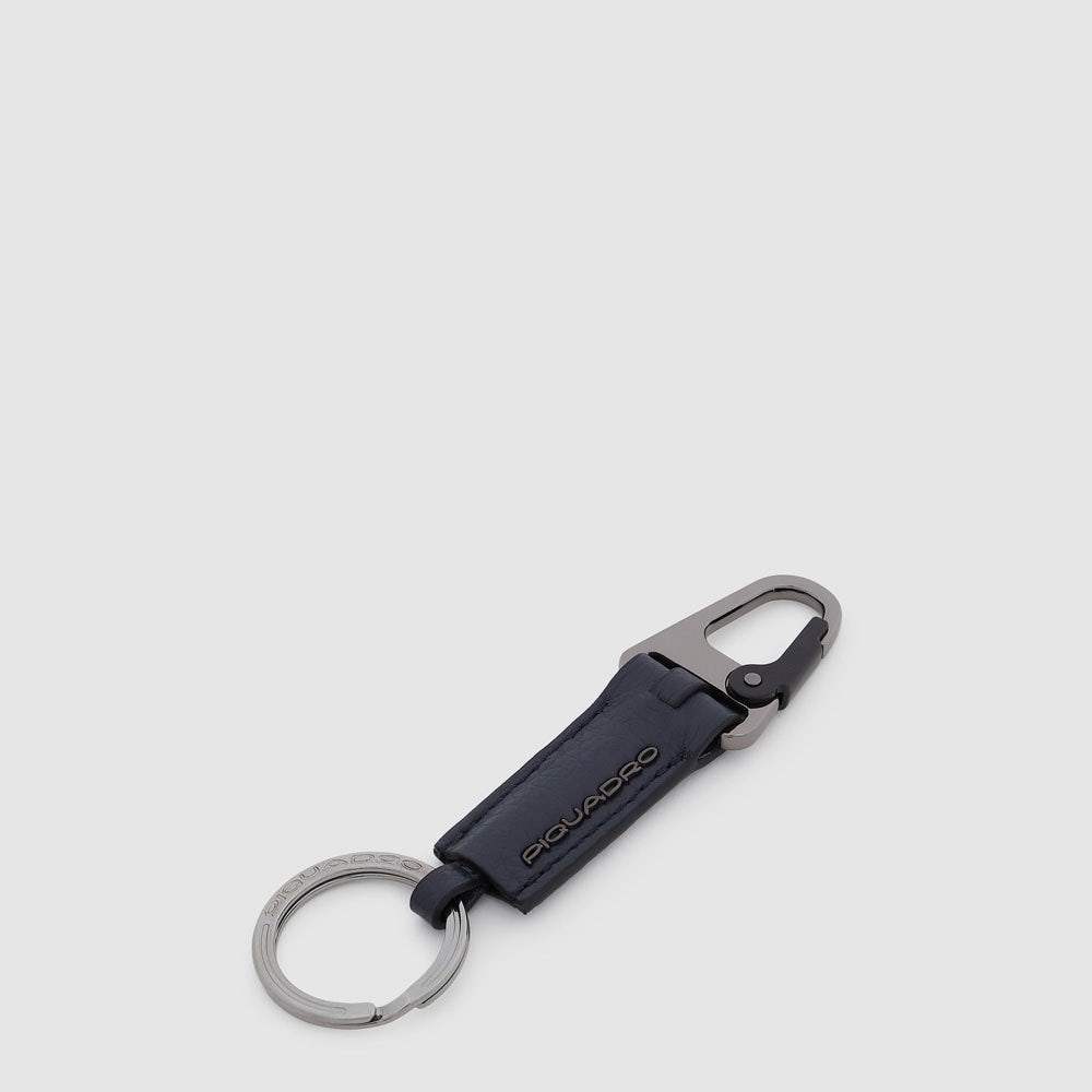 Piquadro Keychain with carabiner hook Shopping Online