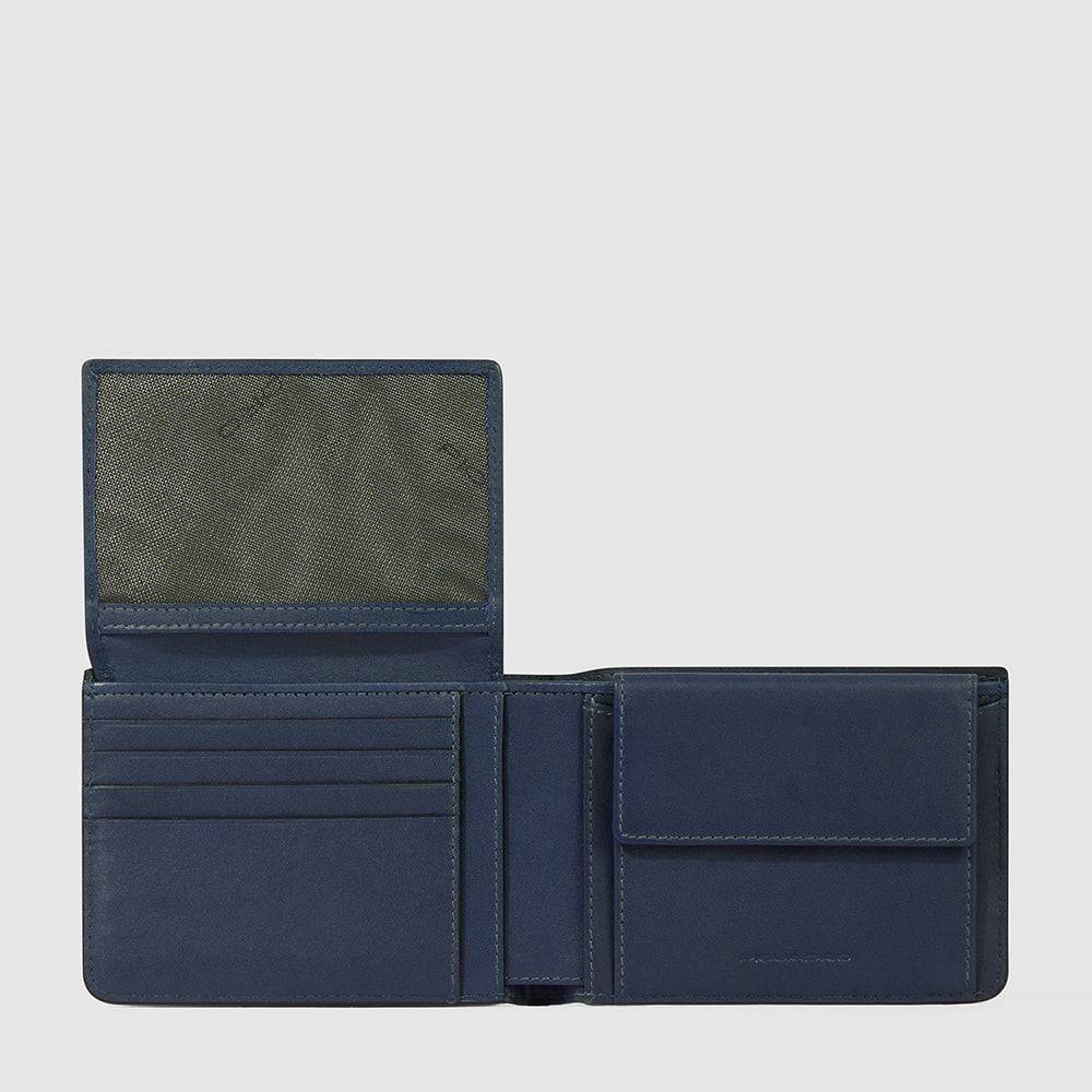 Piquadro Men’s wallet with flip up ID window Convenienza