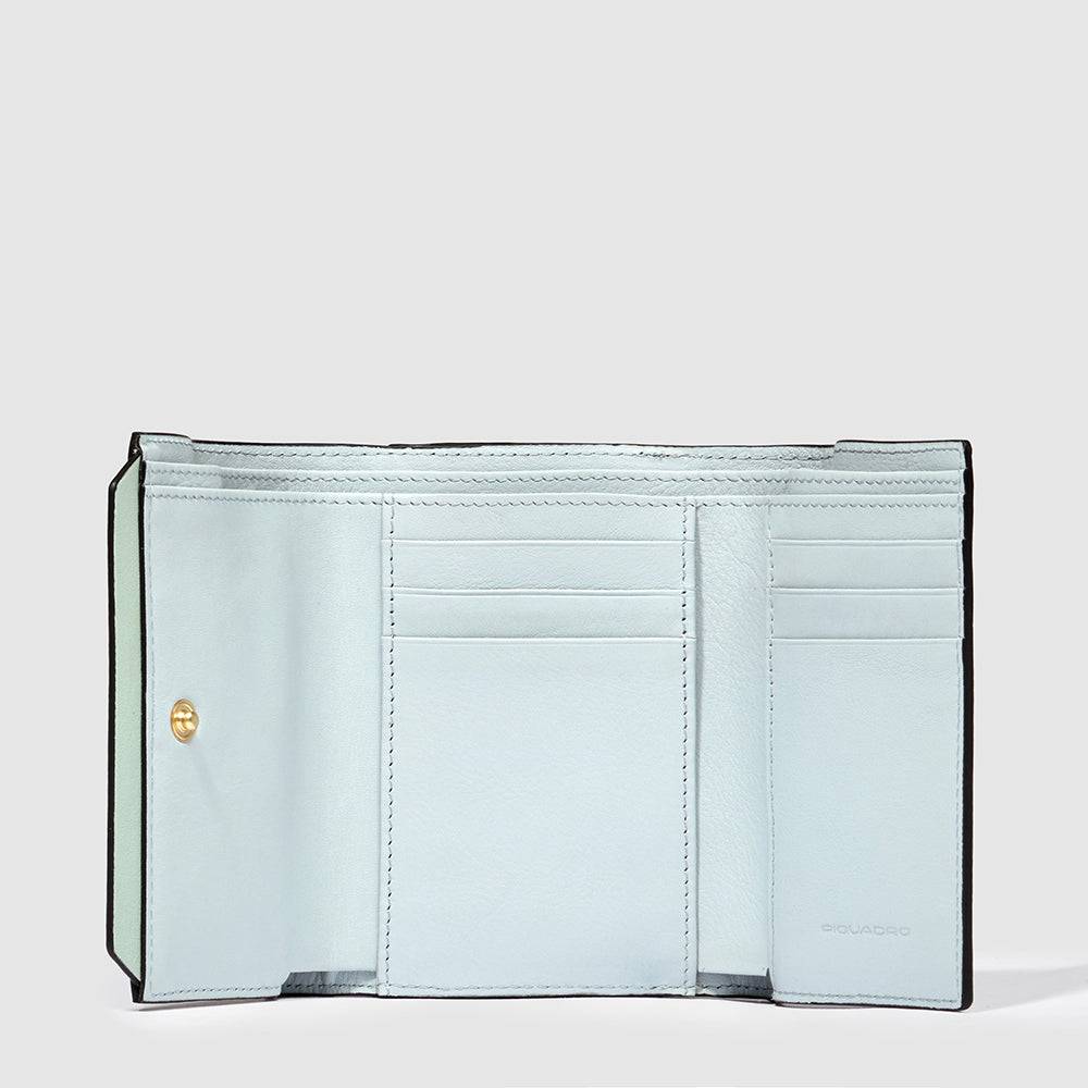 Piquadro Women’s trifold wallet, small In Saldo