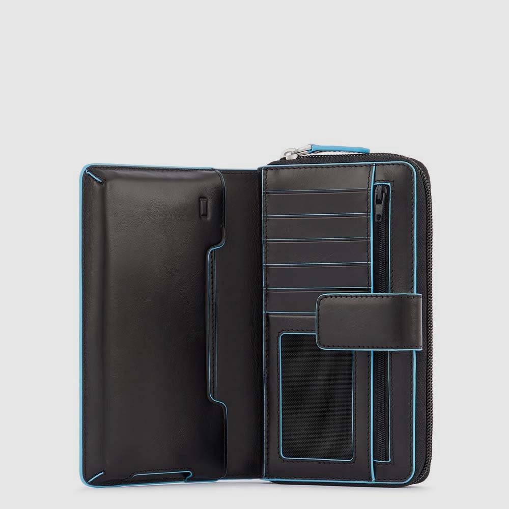 Piquadro Women’s wallet with coin case Italy