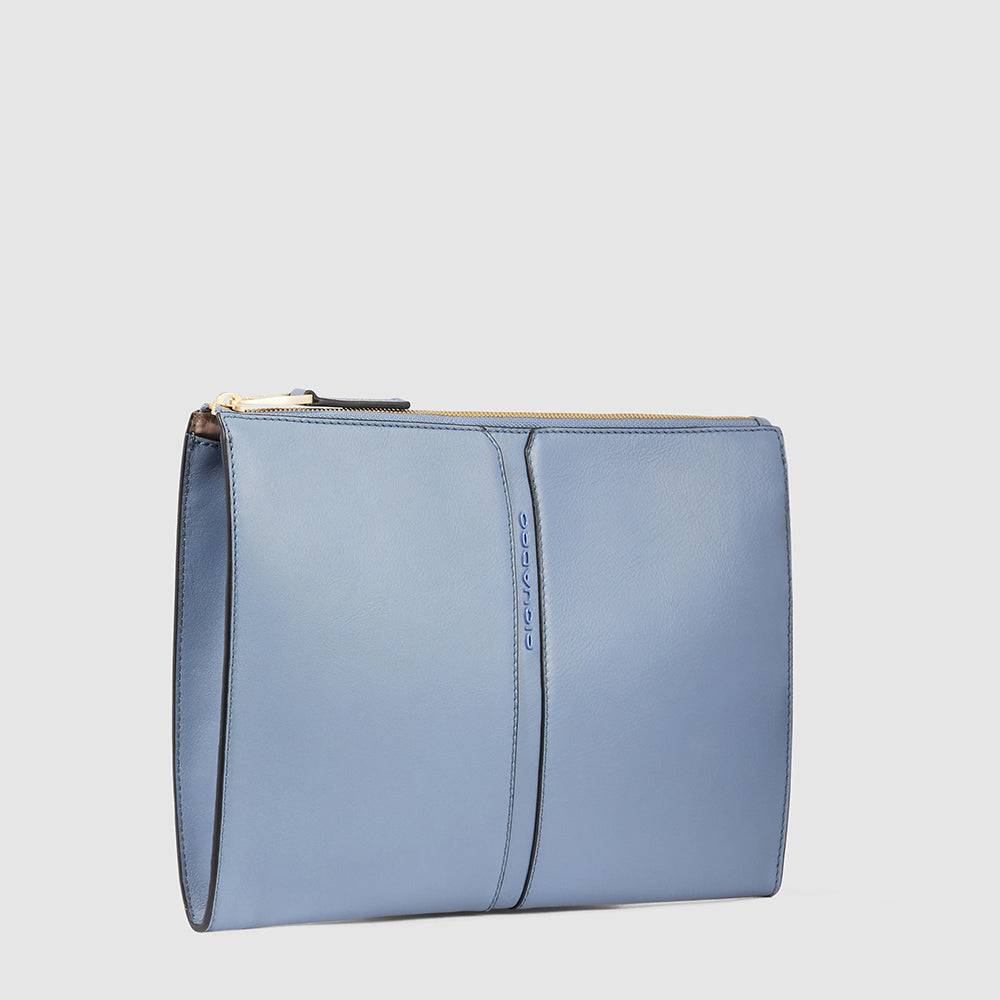 Piquadro Zip-around clutch for laptop or iPad®Pro 12,9" Italia