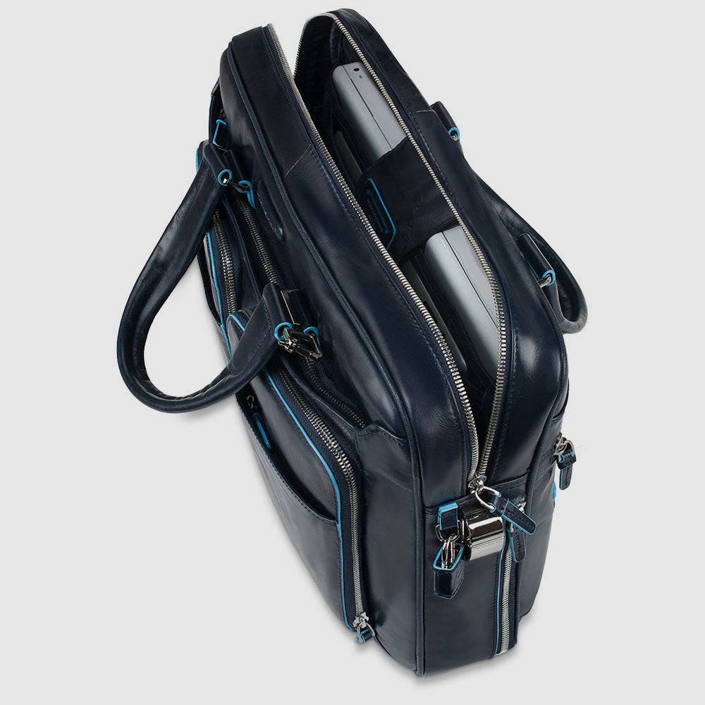Piquadro Slim computer 15" and iPad®Pro 12,9" bag Pezzi Unici
