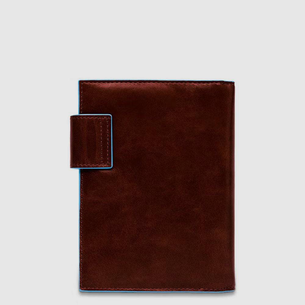 Piquadro Large leather organiser with Acquista Ora