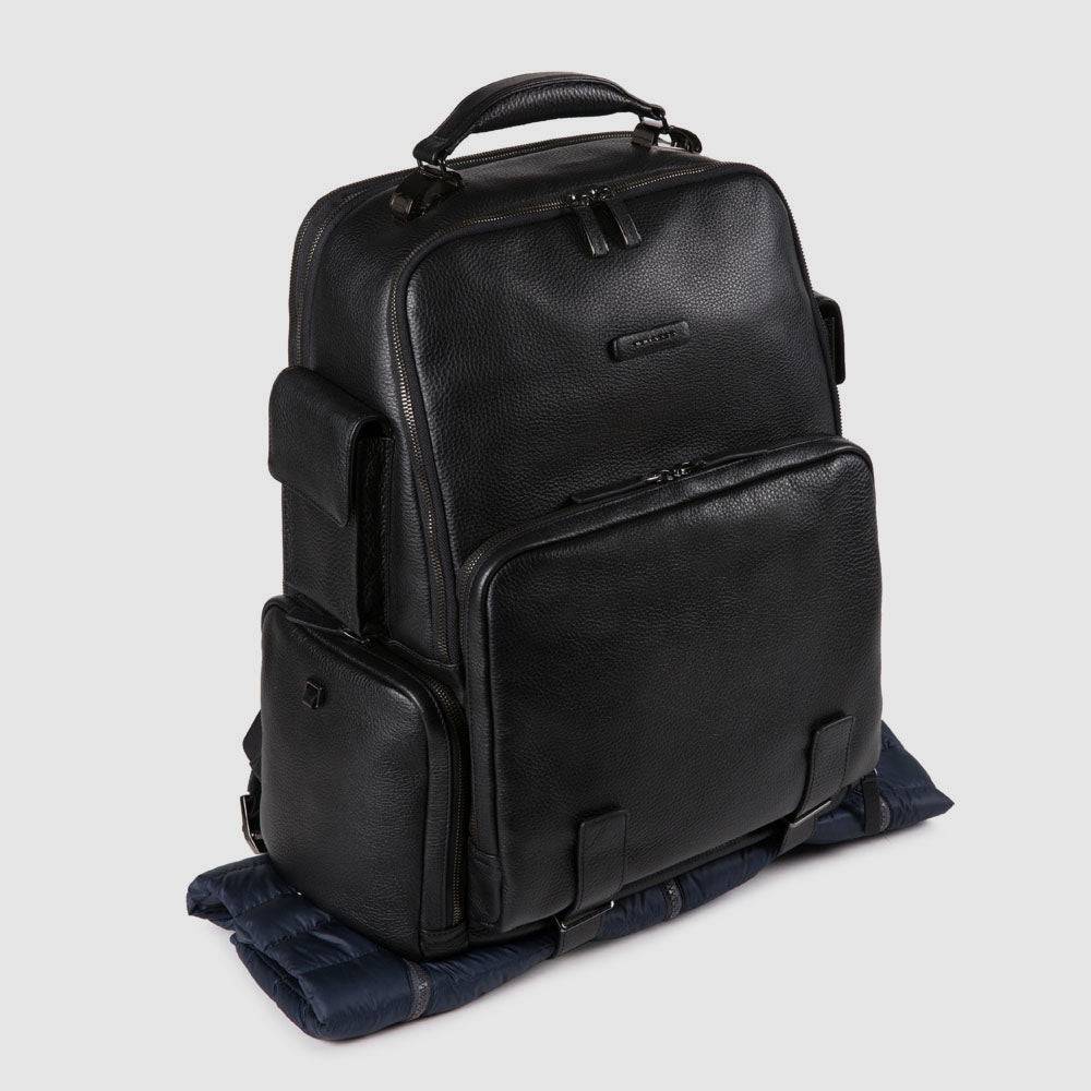 Piquadro Laptop and iPad®Pro12,9", fast-check backpack with Sconto