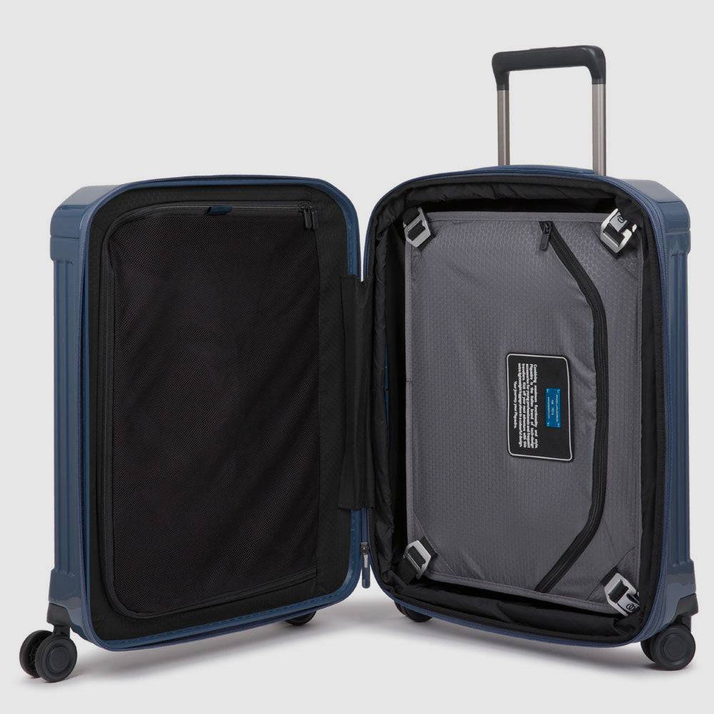 Piquadro Cabin size, expandable hardside spinner Outlet