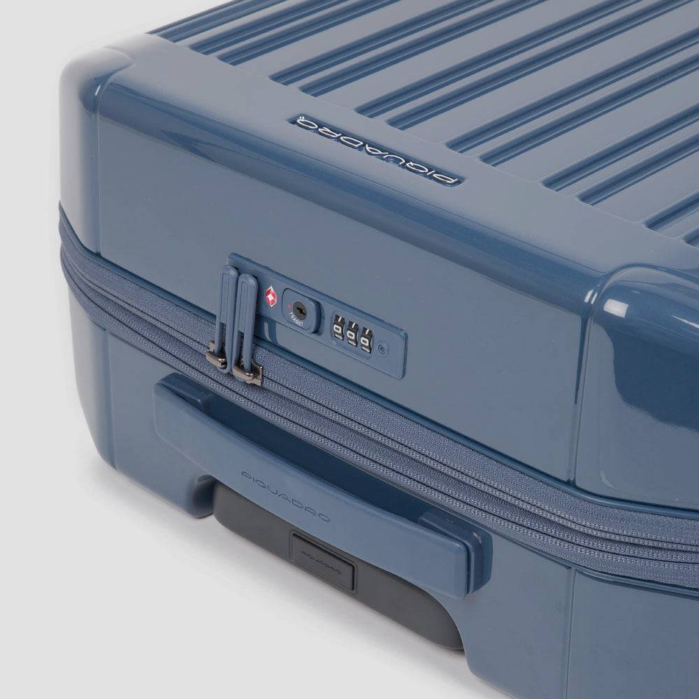 Piquadro Cabin size, expandable hardside spinner Outlet