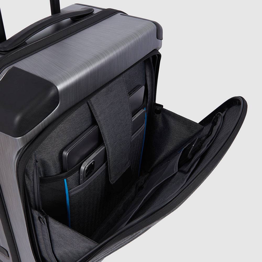 Piquadro Cabin size, hardside computer spinner 15,6" Vendita Calda