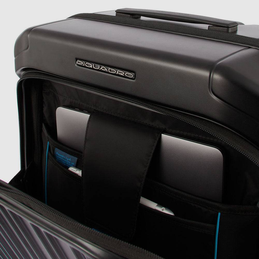 Piquadro Cabin size, hardside computer spinner 15,6" Vendite Flash