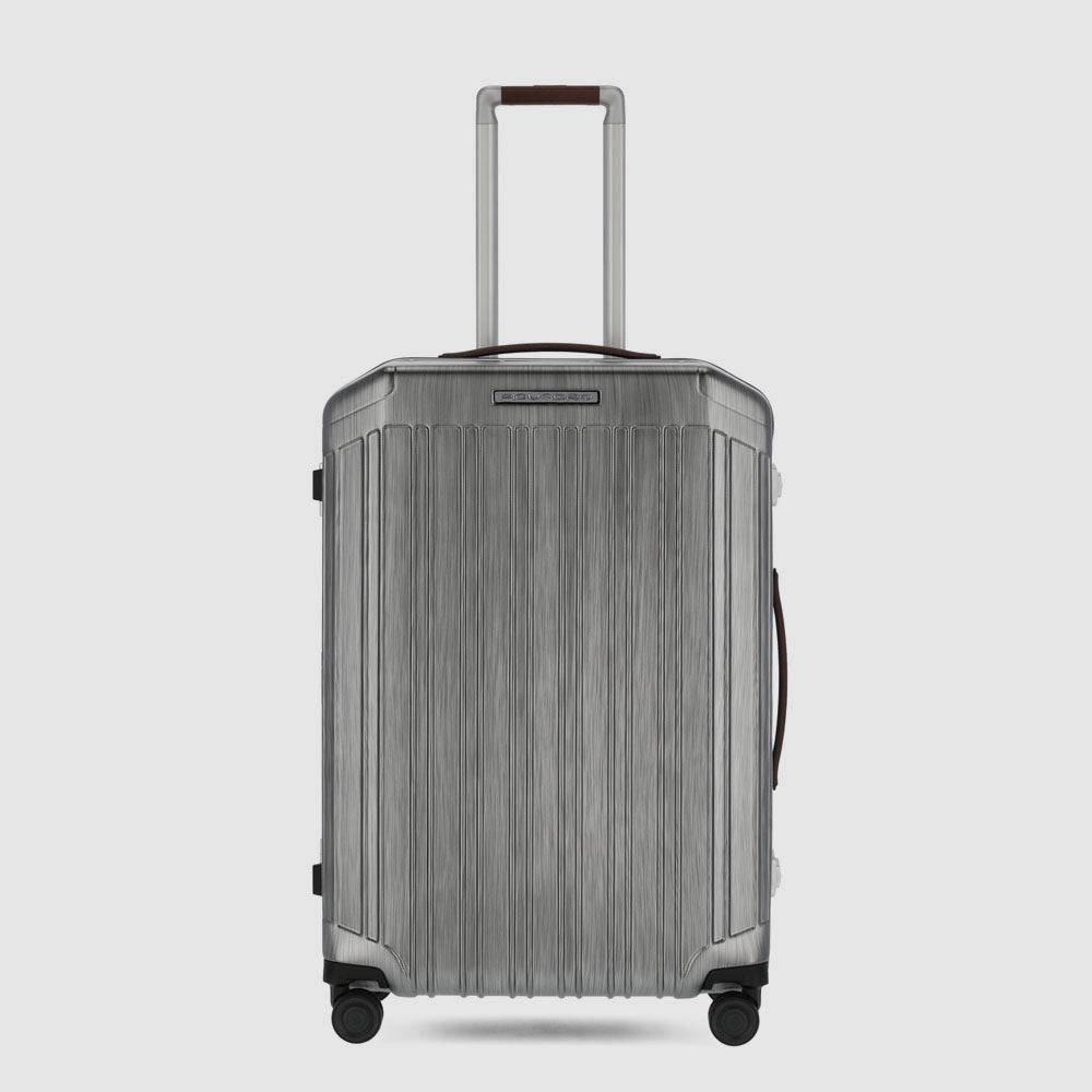 Piquadro Medium size, hardside spinner with TSA lock Italia