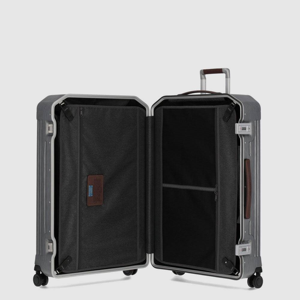 Piquadro Medium size, hardside spinner with TSA lock Italia