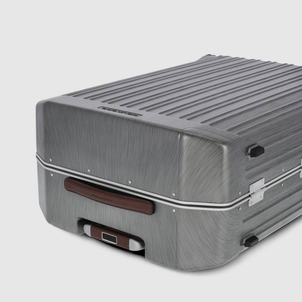 Piquadro Medium size, hardside spinner with TSA lock Italia
