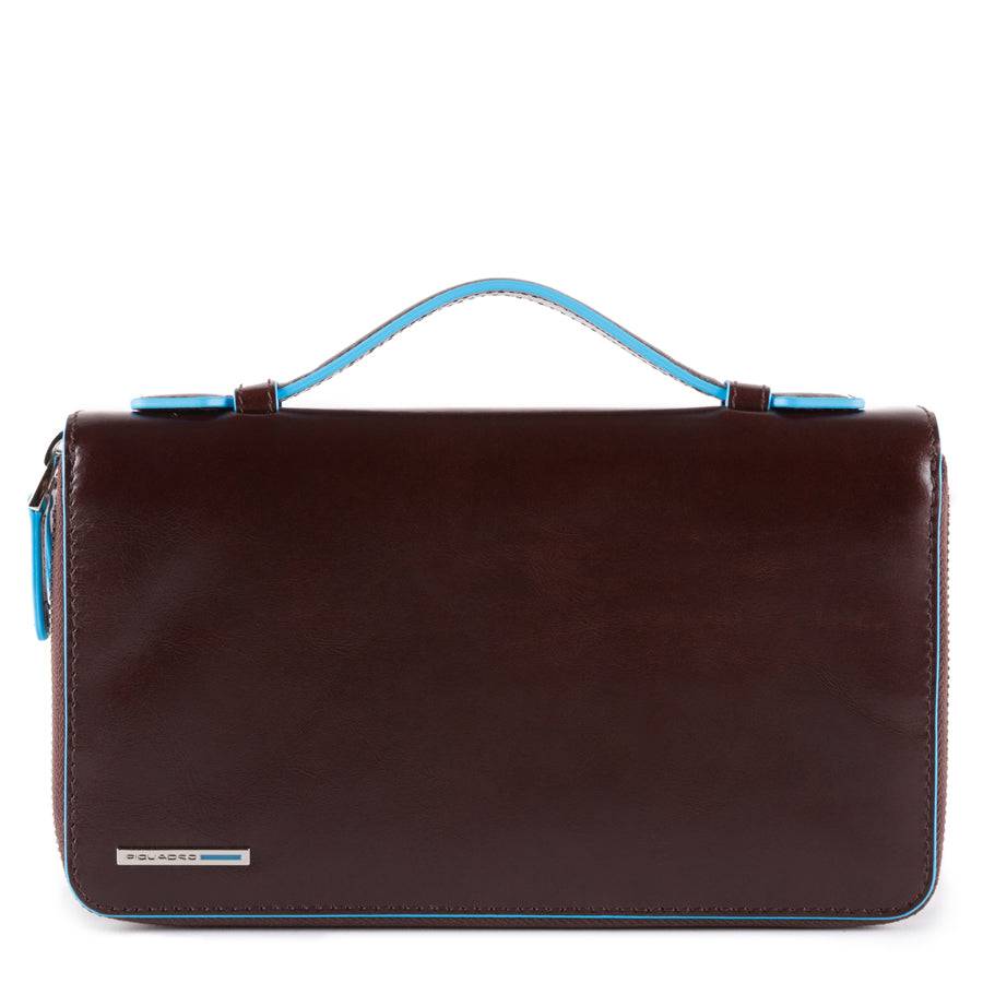 Piquadro Zip-around document organizer and wallet with coin Promozione