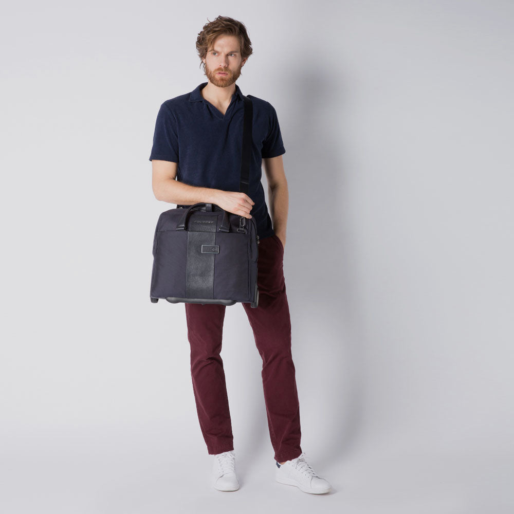 Piquadro Wheeled computer brief with iPad®10,5''/9,7'' com Qualità Garantita
